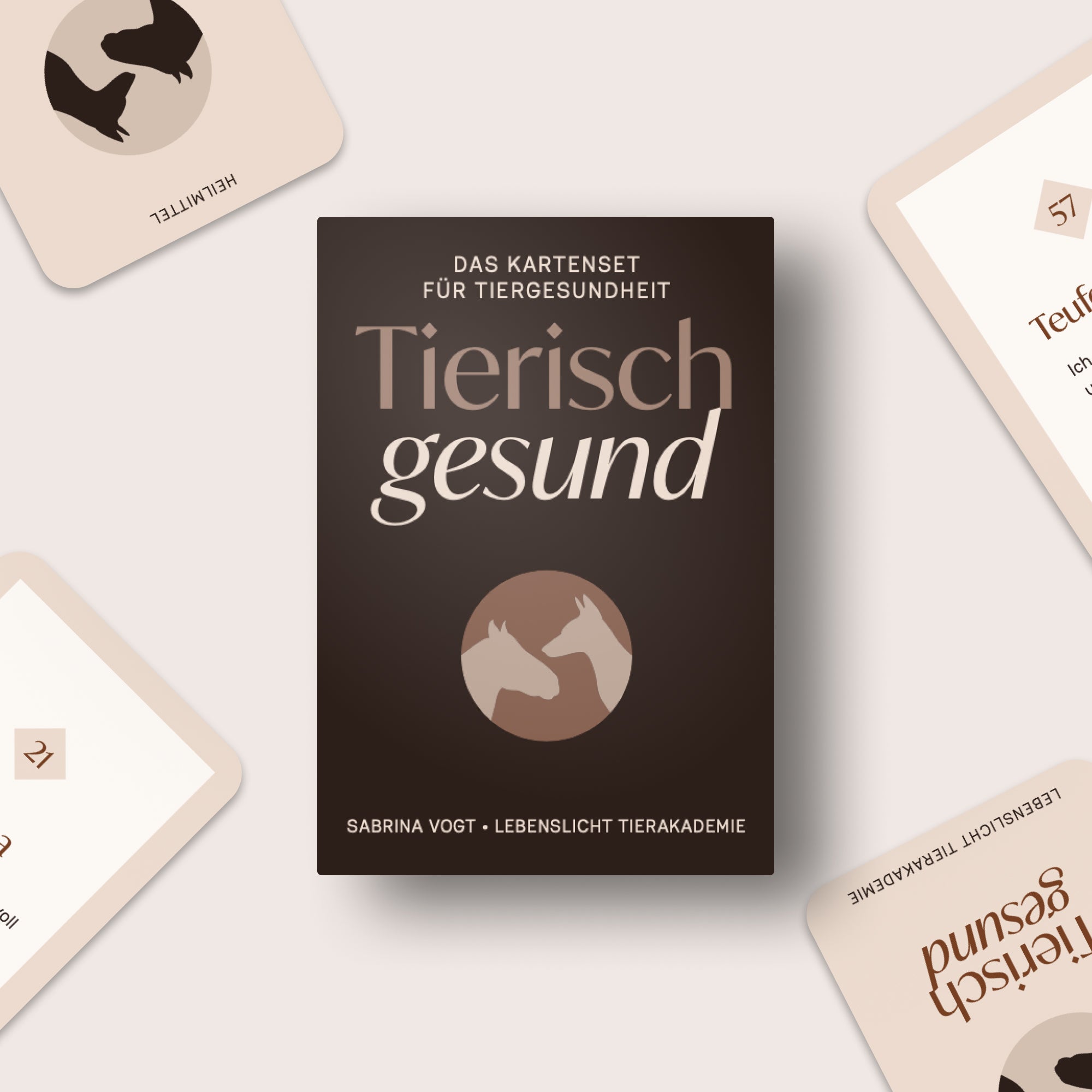 Kartenset »Tierisch gesund«